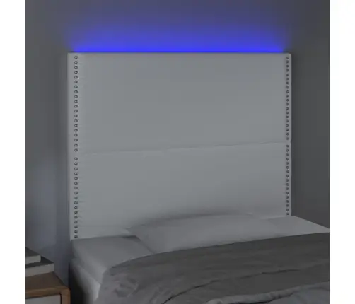 Galvūgalis Su Led, Baltos Spalvos, 90X5X118/128 Cm