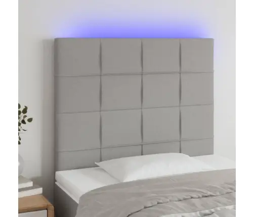 Led-Voodipeats, Helehall, 90X5X118/128 cm Kangas