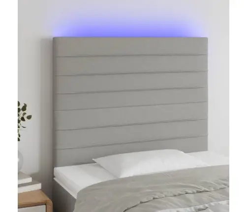 Led-Voodipeats, Helehall, 100X5X118/128 cm Kangas