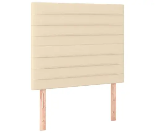 Galvūgalis Su Led, Kreminės Spalvos, 100X5X118/128cm Audinys Galvūgalis Su Led, Kreminės Spalvos, 100X5X118/128cm Audinys