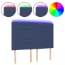 Led-Voodipeats, Sinine, 144X5X118/128 cm Kangas