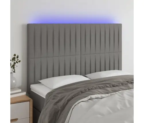 Led-Voodipeats, Tumehall, 144X5X118/128 cm Kangas