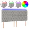 Led-Voodipeats, Helehall, 200X7X118/128 cm Kangas Led-Voodipeats, Helehall, 200X7X118/128 cm Kangas