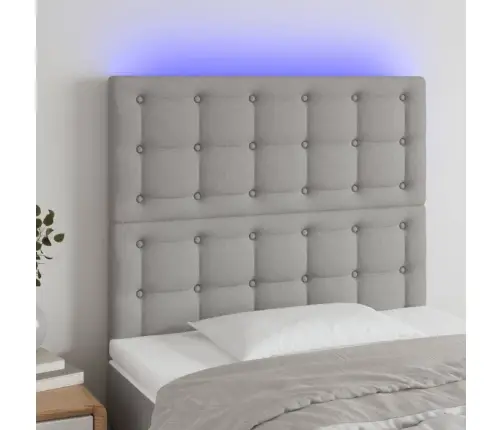 Led-Voodipeats, Helehall, 90X5X118/128 cm Kangas