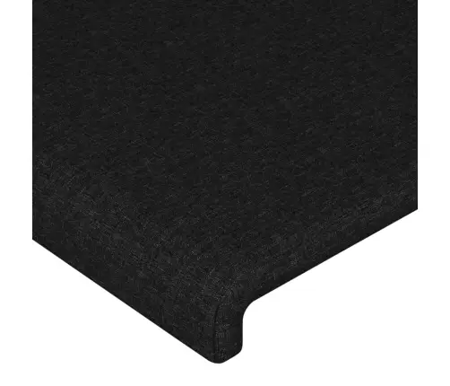 Led-Voodipeats, Must, 83X16X78/88 cm Kangas
