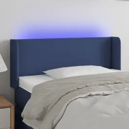 Led-Voodipeats, Sinine, 83X16X78/88 cm Kangas