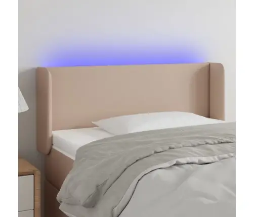 Galvūgalis Su Led, Kapučino Spalvos, 93X16X78/88Cm