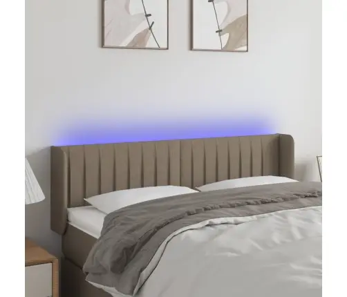 Led-Voodipeats, Pruunikashall, 147X16X78/88 cm Kangas Led-Voodipeats, Pruunikashall, 147X16X78/88 cm Kangas