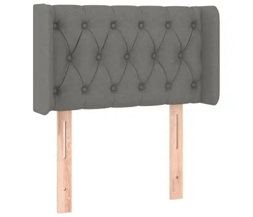 Led-Voodipeats, Tumehall, 83X16X78/88 cm Kangas