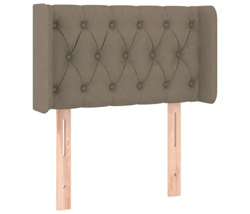 Led-Voodipeats, Pruunikashall, 83X16X78/88 cm Kangas