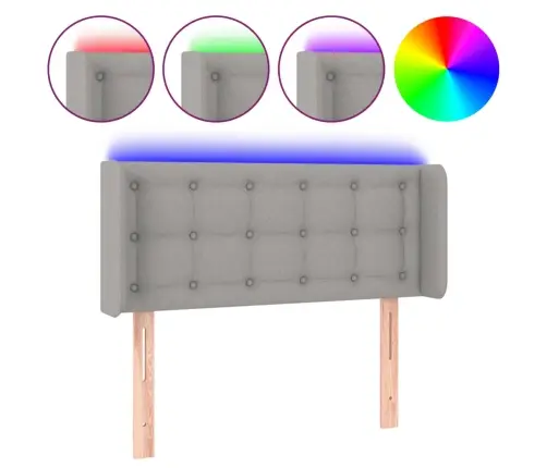 Led-Voodipeats, Helehall, 93X16X78/88 cm Kangas