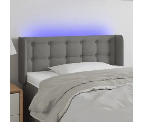 Led-Voodipeats, Tumehall, 93X16X78/88 cm Kangas