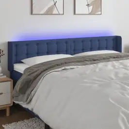 Led-Voodipeats, Sinine, 183X16X78/88 cm Kangas