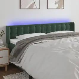 Led-Voodipeats, Tumeroheline, 203X16X78/88 cm Samet