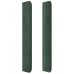 Led-Voodipeats, Tumeroheline, 163X16X118/128 cm Samet