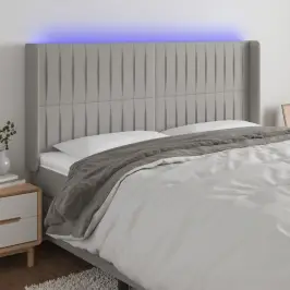 Led-Voodipeats, Helehall, 183X16X118/128 cm Kangas