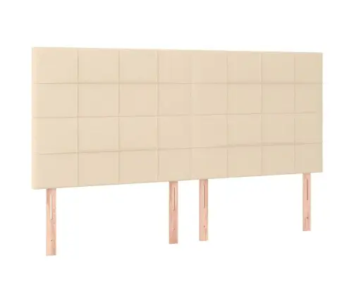 Kontinentaalvoodi Madratsiga, Kreemjas, 200X200 cm Kangas