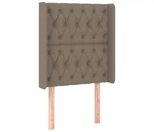 Kontinentaalvoodi Madrats Ja Led, Pruunikas, 80X200 cm Kangas