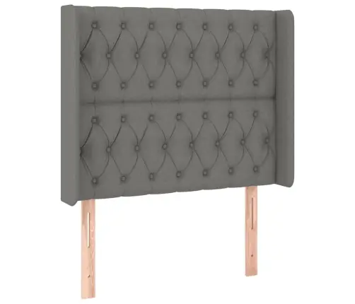 Kontinentaalvoodi Madrats Ja Led, Tumehall, 90X200 cm Kangas