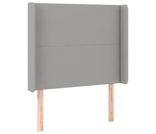 Kontinentaalvoodi Madrats Ja Led, Helehall, 80X200 cm Kangas