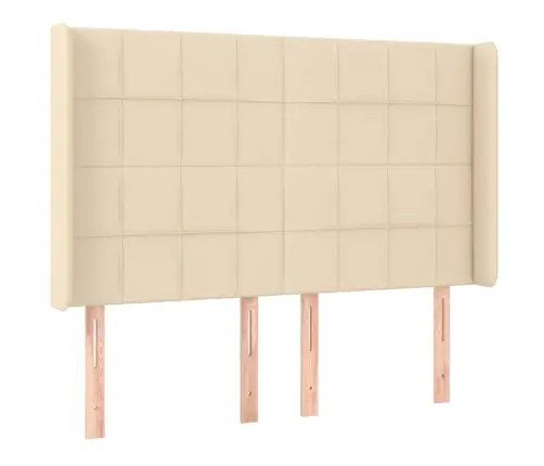 Kontinentaalvoodi Madrats Ja Led, Kreemjas, 140X200 cm Kangas Kontinentaalvoodi Madrats Ja Led, Kreemjas, 140X200 cm Kangas