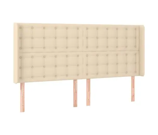 Kontinentaalvoodi Madrats Ja Led, Kreemjas, 200X200 cm Kangas