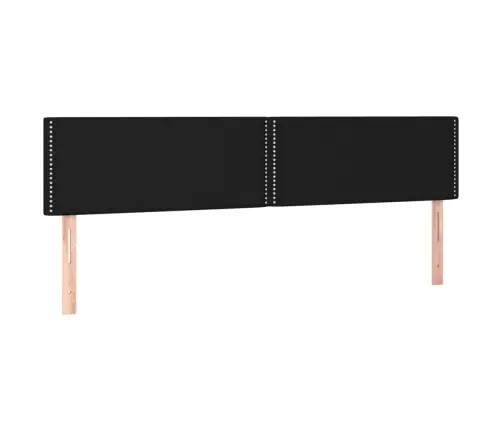Lova Su Spyruoklėmis/Čiužiniu/Led, Juoda, 180X200 cm Audinys