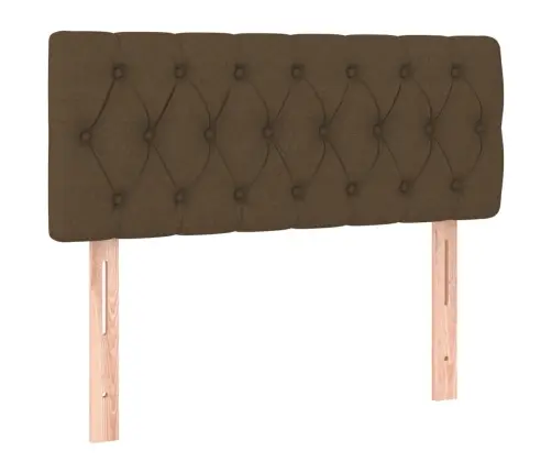 Kontinentaalvoodi Madrats Ja Led, Tumepruun, 100X200 cm Kangas