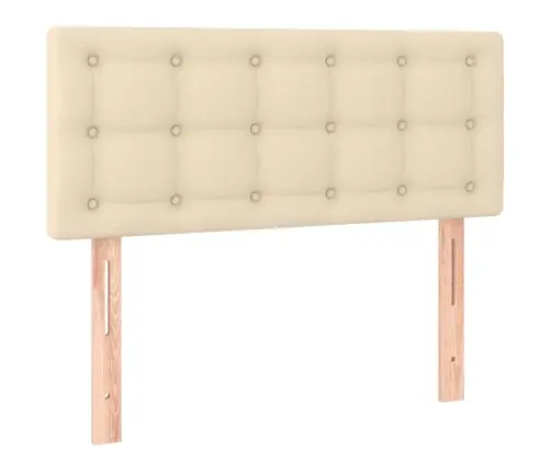 Kontinentaalvoodi Madrats Ja Led, Kreemjas, 80X200 cm Kangas