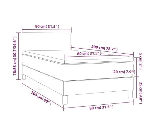 Kontinentaalvoodi Madrats, Led, Tumesinine, 80X200 cm Samet Kontinentaalvoodi Madrats, Led, Tumesinine, 80X200 cm Samet