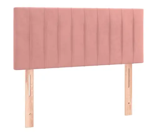 Kontinentaalvoodi Madrats, Led, Roosa, 90X190 cm Samet