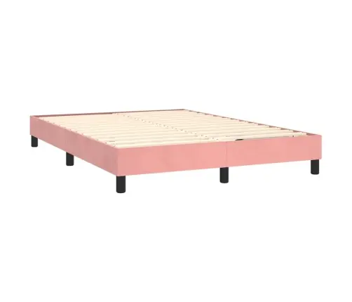 Kontinentaalvoodi Madrats, Led, Roosa, 140X190 cm Samet Kontinentaalvoodi Madrats, Led, Roosa, 140X190 cm Samet