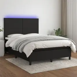 Kontinentaalvoodi Madrats Ja Led, Must, 140X190 cm Kangas