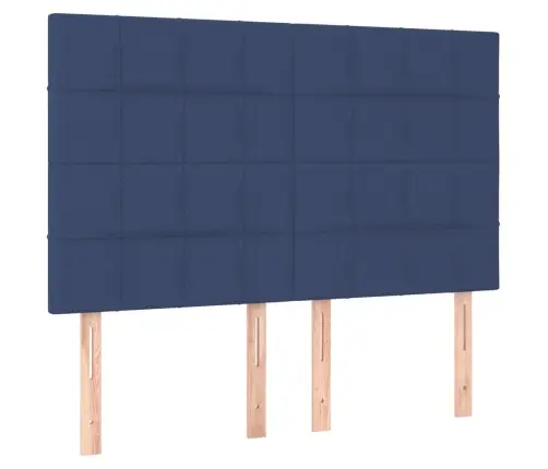 Kontinentaalvoodi Madrats Ja Led, Sinine, 140X200 cm Kangas