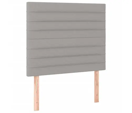 Kontinentaalvoodi Madrats Ja Led, Helehall, 80X200 cm Kangas