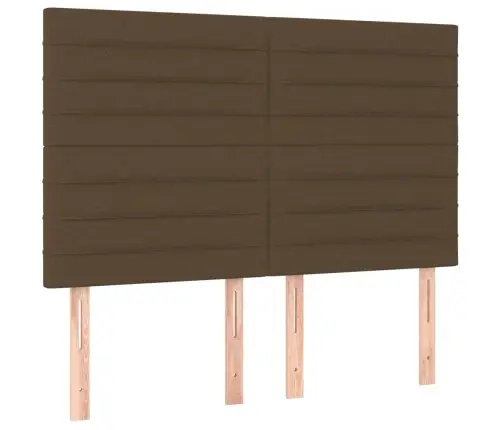 Kontinentaalvoodi Madrats Ja Led, Tumepruun, 140X200 cm Kangas