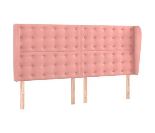 Kontinentaalvoodi Madrats, Led, Roosa, 200X200 cm Samet