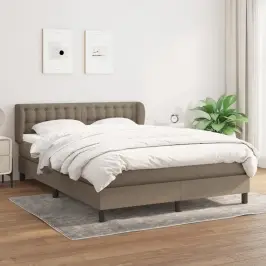 Kontinentaalvoodi Madratsiga, Pruunikashall, 140X200 cm Kangas