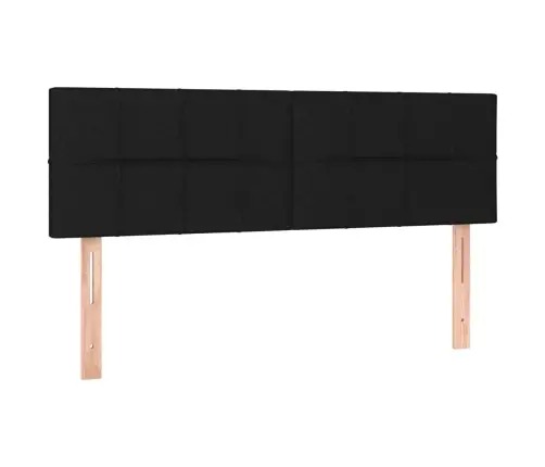 Kontinentaalvoodi Madratsiga,Must, 140X190 cm Kangas