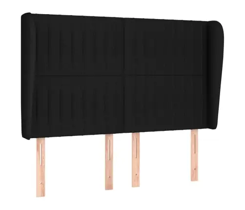 Kontinentaalvoodi Madratsiga,Must, 140X190 cm Kangas