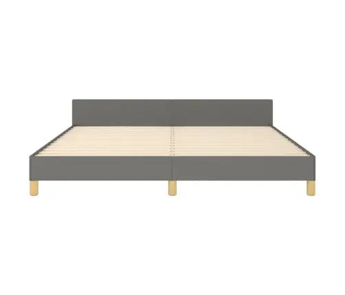 Lovos Rėmas Be Čiužinio, Tamsiai Pilkas, 180X200cm Audinys