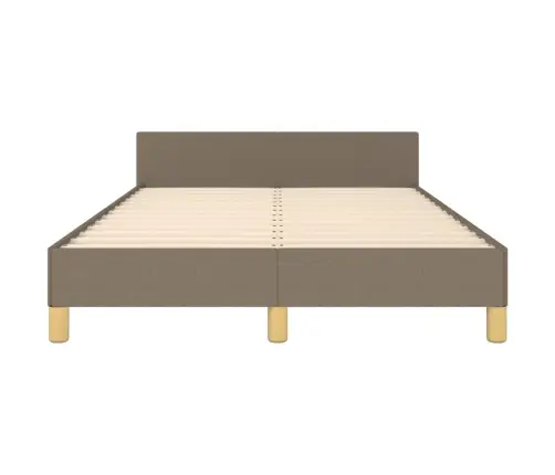 Voodiraam Ilma Madratsita Taupe 120X200 Cm Kangas