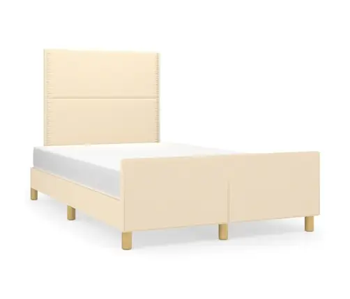 Voodiraam Ilma Madratsikreemita 120X200 Cm Kangas