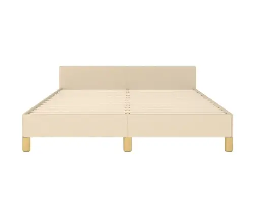 Voodiraam Ilma Madratsita, Kreemjas, 140X190 cm Kangas