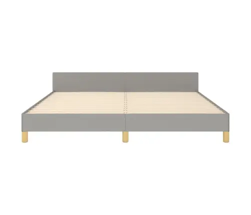 Voodiraam Ilma Madratsita, Helehall, 180X200 cm Kangas