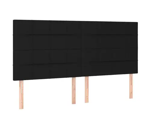 Voodiraam Ilma Madratsita, Must, 200X200 cm Kangas