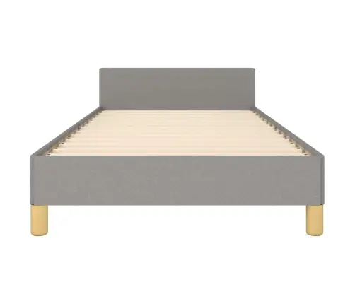 Lovos Rėmas Be Čiužinio, Šviesiai Pilkas, 80X200cm Audinys