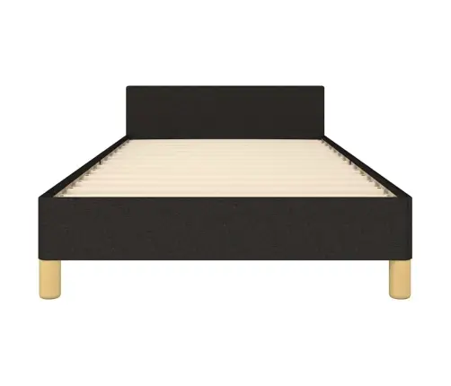 Lovos Rėmas Be Čiužinio, Juodas, 80X200 cm Audinys
