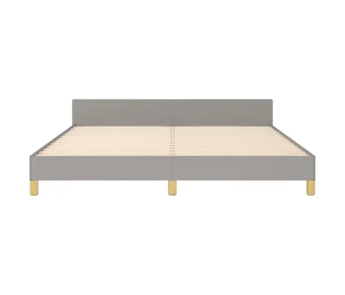 Voodiraam Ilma Madratsita, Helehall, 180X200 cm Kangas