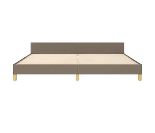 Lovos Rėmas Be Čiužinio, Taupe Spalvos, 200X200cm Audinys